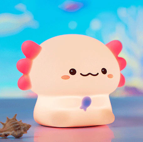 PINK AXOLOTL SILICONE NIGHT LIGHT