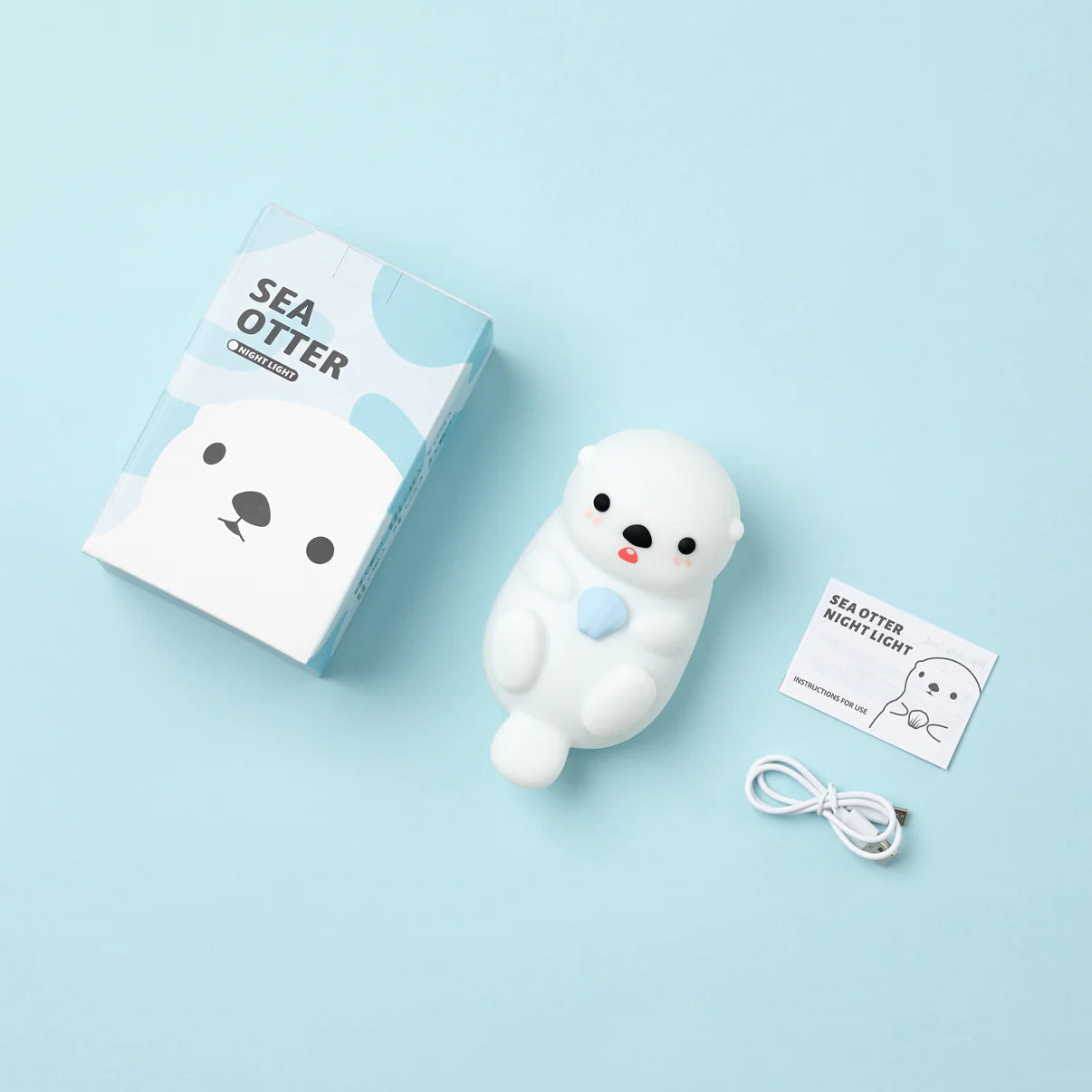 OLLIE | BABY OTTER SQUISHY NIGHT LIGHT