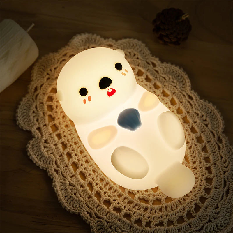 OLLIE | BABY OTTER SQUISHY NIGHT LIGHT